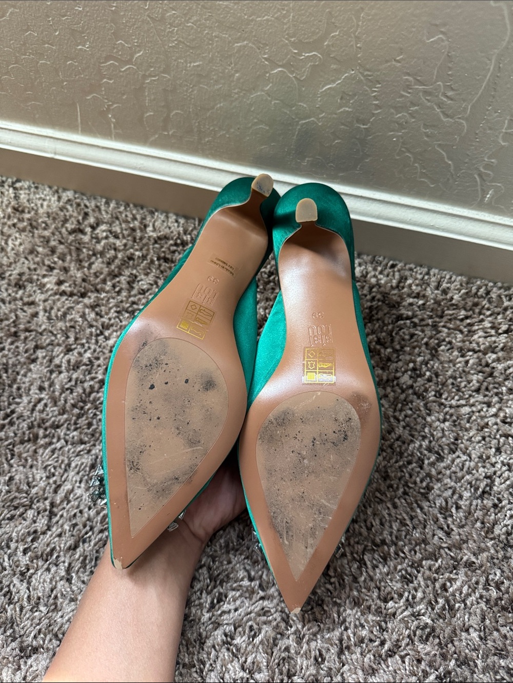 Bibi Lou Aoi Heel in Green - Picture 4 of 4